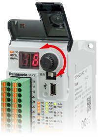 旋轉(zhuǎn)開關(guān)，簡(jiǎn)單設(shè)定