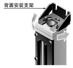 便于調整光軸的安裝支架