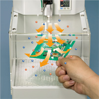 直接噴射離子／間歇噴出氣流