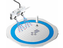 從切割臺上取芯片時的靜電處理