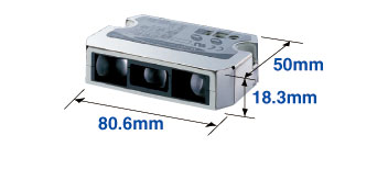 內置放大器的小巧、輕盈型