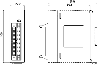 輸入輸出單元 64點(diǎn)(連接器型)